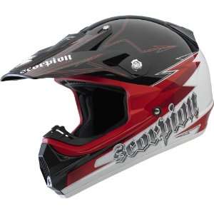  Scorpion VX 24 Motorcycle Helmet   Ampt Red Small 