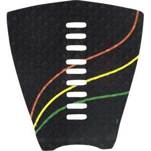  Covered 1pc Decoy   Wave Black/Rasta Traction Pad