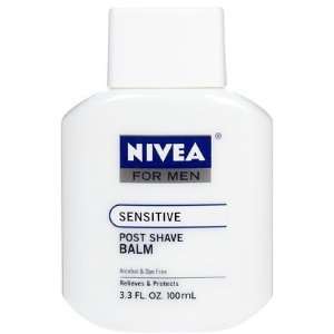  Nivea for Men Sensitive Post Shave Balm 3.3 oz (Quantity 