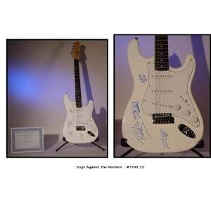  Rage Against The Machine Autographed/Hand Signed Guitar 