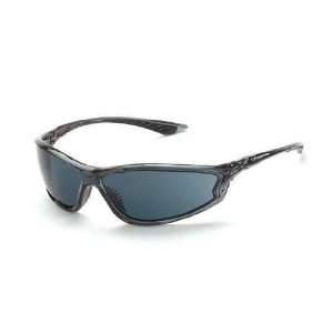  Crossfire 3441 KP6 Crystal Black Frame Safety Sunglasses 