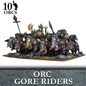  Kings of War Orc Gore Riders Toys & Games