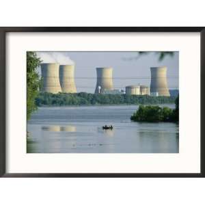  View of Three Mile Island Nuclear Reactor on the 