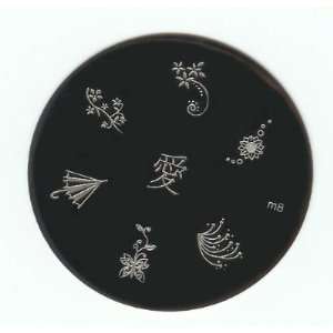   Stamping Nail Art Plate Image Set of 5 I.p. M8,m16,m19,m25,m28 Beauty