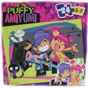  Hi Hi Puffy Ami Yumi Character 24 Piece Puzzle Toys 