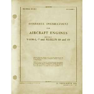   1650  3  7 Aircraft Engine Overhaul Manual Rolls Royce Books