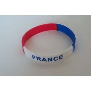  France silicone wristband, France Bracelet. Everything 