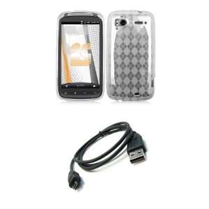 HTC Sensation 4G (T Mobile) Premium Combo Pack   Clear Thermoplastic 