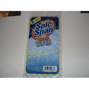  Spic and Span Cleaning Wipes unscented 6 Pack Kitchen 