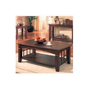  Coaster Abernathy Rectangular Coffee Table with Shelf 
