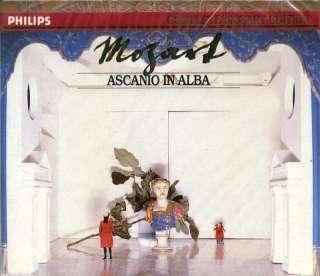 Mozart Ascanio in Alba   Hager 3CD PHILIPS SEALED 028942253025  