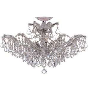  Maria Theresa Chandelier Draped in Clear Majestic Wood 