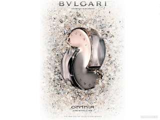 NEW BVLGARI BVLGARI Omnia Crystalline Pouch Set 2.2 oz Perfume & Pouch 