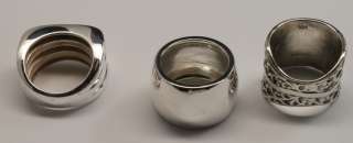 Estate Find Tiffany Silpada Sterling Silver Ring Bracelet Designer 