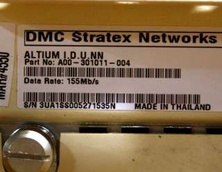 DMC Stratex ALTIUM IDU NN SM STM1 A00 301011 004 155Mbs  