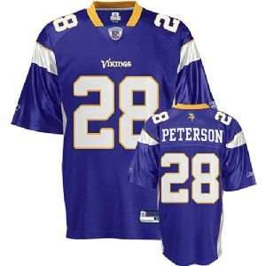  Adrian Peterson #28 Minnesota Vikings Youth NFL Replica 