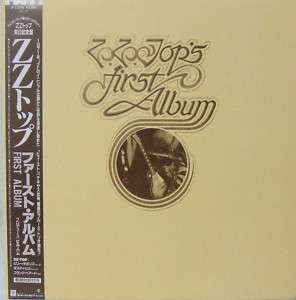 ZZ Top   First Album LP Japan Obi Mega Rare   