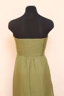 JCrew Silk Chiffon Leona Dress $225 0P Jalapeno  