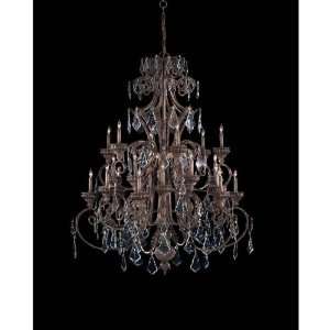  Metropolitan N6229 363 Crystal Bronze Chandelier