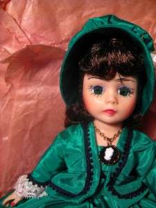 NRFBWT 10 Madame Alexander SCARLETT Cissette doll  