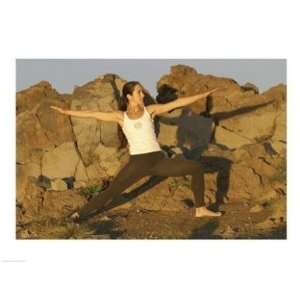  PVT/Superstock SAL1176567 Young woman practicing yoga 