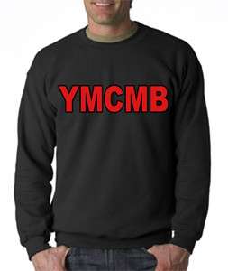 NEW YOUNG MONEY CASH YMCMB CREWNECK SWEATSHIRT HOODIE SWEATER SHIRT 
