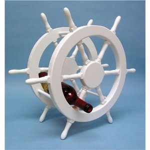  Ships Wheel Wine Rack