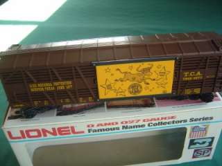 LIONEL TRAIN FAMOUS NAME COLLECTOR SERIES 0/027 SCALE  