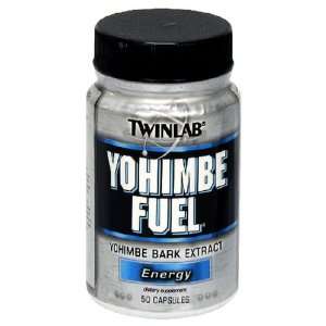  TwinLab Yohimbe Fuel, Energy, Capsules, 50 capsules (Pack 