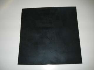 BLACK ABS THERMOPLASTIC SHEET .047, (1.2mm) THICK 12 X 12 MATT 