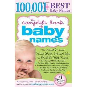  The Complete Book of Baby Names The Most Names (100,001 