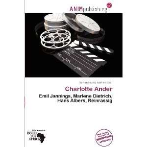    Charlotte Ander (9786138476207) Norton Fausto Garfield Books