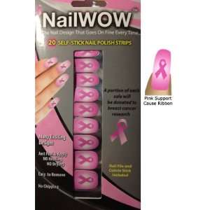   Pink Support The Cause Breast Cancer Awareness Ribbon Design BC 4401