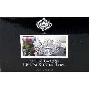   Godinger Floral Garden Crystal Serving Bowl #44111