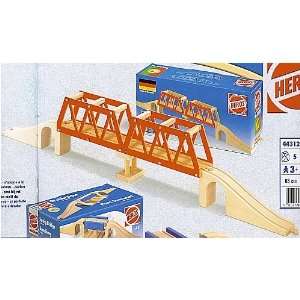  Red Train Bridge Toys & Games