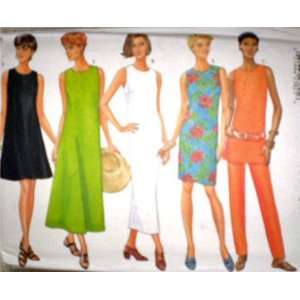  Butterick Sewing Pattern 4545 Misses Dress, Tunic & Pants 