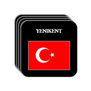  Turkey   YENIKENT Set of 4 Mini Mousepad Coasters 