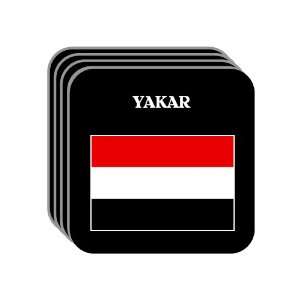  Yemen   YAKAR Set of 4 Mini Mousepad Coasters 