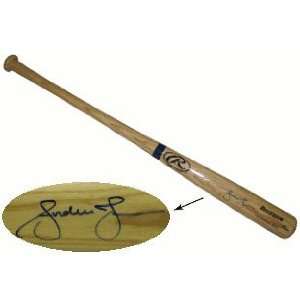  Andruw Jones signed Blonde Big Stick Bat Sports 