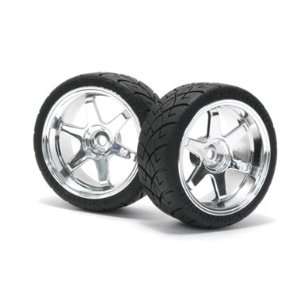  4735 Mounted X Pattern Tire D Compound TE37 6mm Offset 