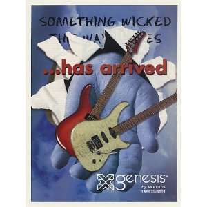   Guitar Something Wicked Arrived Print Ad (47959)