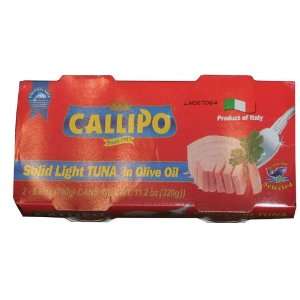 Callipo Yellowfin TunaTin Cluster Grocery & Gourmet Food