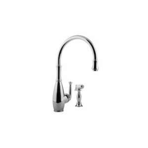   One Handle Kitchen Faucet with Sidespray GN 4805 BN