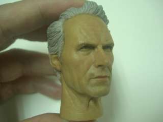 Scale Headplay 16 Scale Figure Head Sculpt Clint Eastwood 