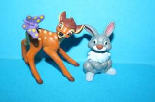 Disney Bully pvc figures Bambi & Thumper mint new  