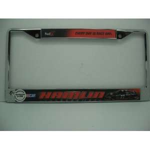 Denny Hamlin Metal License Plate Frame