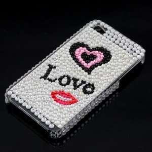   Bling HARD BACK CASE Cover for Apple iPhone 4G 4 New 