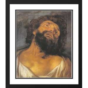  Dyck, Sir Anthony van 28x34 Framed and Double Matted Head 
