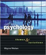   and Variations, (0495170402), Wayne Weiten, Textbooks   