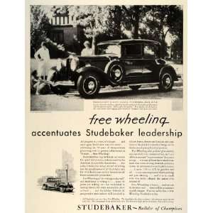  1931 Ad Studebaker President Eight Automobile Vintage Car 